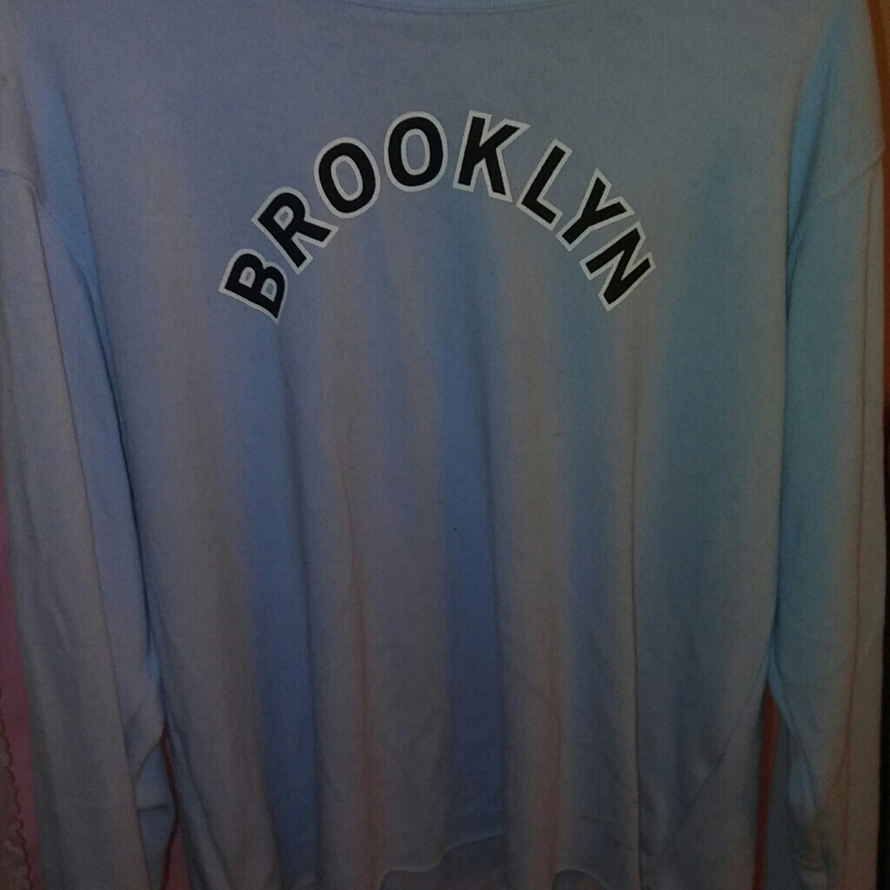 Blue sweater